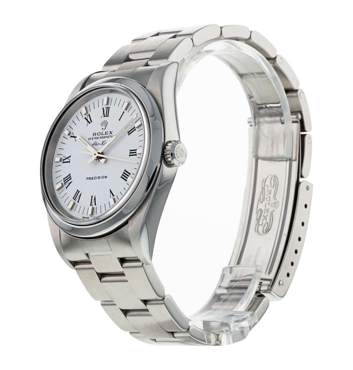 Pre Owned Rolex Air King 14000M Watch Watchfinder Co